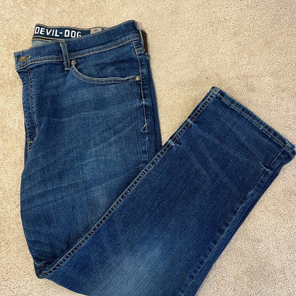 Devil-Dog Dungarees Men’s Jeans 40x30 Medium Wash Straight Leg Denim